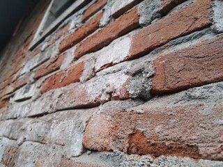 black and orange gray brick wall texture background there are many photo models