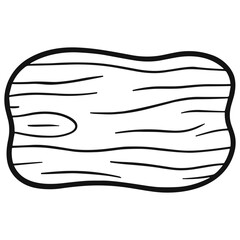 Wooden Signboard Doodle