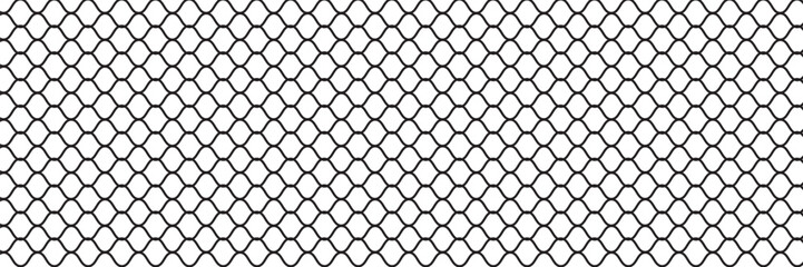 Fototapeta premium Mesh texture for fishing nets. Seamless pattern for sportswear or soccer goal, volleyball net, basketball hoop, hockey, athletics. Abstract net background for sports