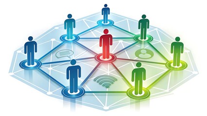 Global network connection teamwork collaboration people communication
