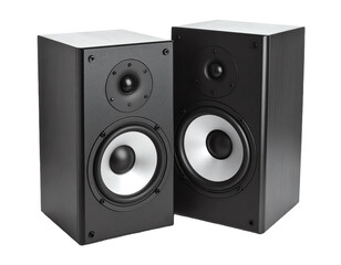 Fototapeta premium High-quality audio speakers for music lovers.