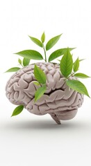Obraz premium Nurturing Your Mind The Power of Nature's Influence on Brain Health