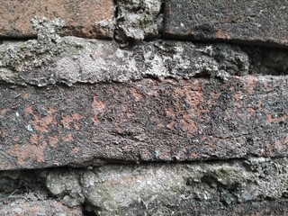 black and orange gray brick wall texture background there are many photo models