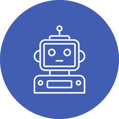 Fototapeta premium Robot Icon