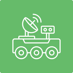 Moon Rover Icon