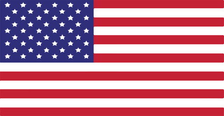 Fototapeta premium American flag, USA flag, US flag, United States flag, stars and stripes, patriotism, American, United States, nation, symbol, icon, emblem, country, independence, freedom, national flag, graphic, illu