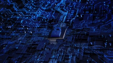 Cyber security Shield Keyhole icon on digital data background. safety digital cyberspace. Electronic virtual firewall. Cyber security concept. Shield Big data flow Keyhole icon digital data background - Powered by Adobe