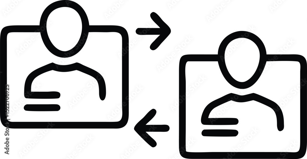 Poster peer to peer collaboration teamwork communication exchange interaction relationship connection netwo