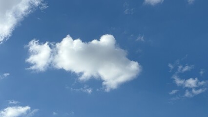 blue sky with clouds