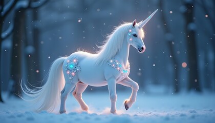 Fototapeta premium Winter Wonderland Horses