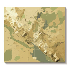 Detailed Military Force Isolated Icon for Strategic Planning and Analysis