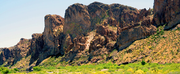 Early Summer Salt River Recreation Area Arizona