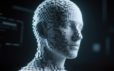 Obraz premium Virtual Human