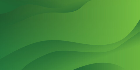 Abstract green wavy background. Vector EPS 10