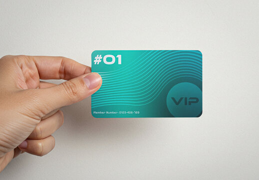 Membership Card Mockup