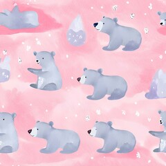 a little cute bear of background