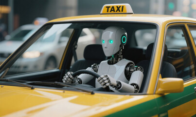 Robot Taxi Driver