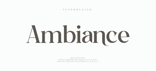 Modern luxury alphabet letters font logo. Typography elegant classic lettering serif italic fonts decorative wedding vintage retro logos. vector illustration
