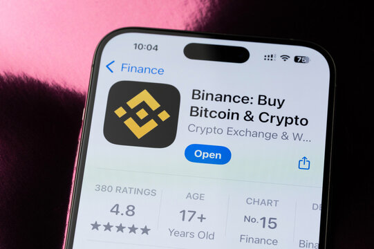 Binance mobile application ranking