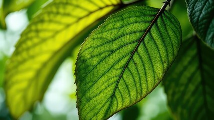 Manchurian Walnut Leaves - Natural Elegance