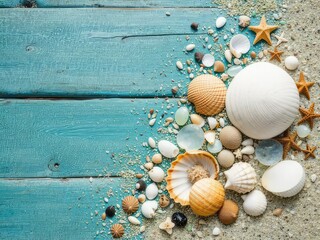 Sandy Beach Treasures: Shells, Driftwood & Sea Glass