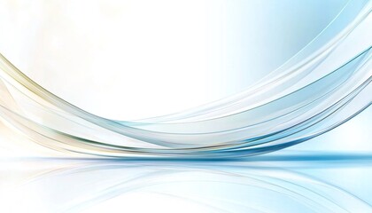 Obraz premium Abstract Light Blue and White Swirling Background