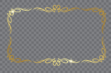 Royal Gold Vintage Divider