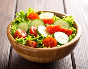 Fresh vegetable salad in bowl (1)