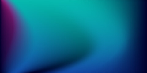 Abstract blue and purple liquid wavy shapes futuristic grainy background. Glowing retro waves grunge vector design