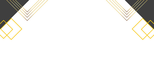 Elegant Geometric Design Abstract Gold and Black Lines and Shapes Background