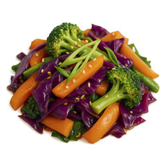 Vibrant Stir-Fried Vegetable Medley A Colorful and Healthy Dish