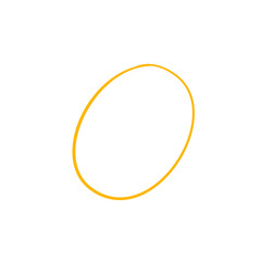 Oval shape doodle
