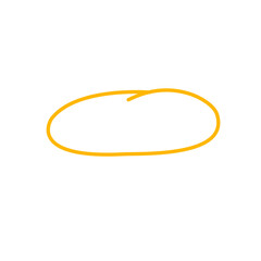 Oval shape doodle