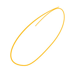 Oval shape doodle