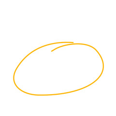 Oval shape doodle