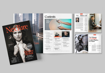 Business Magazine Template