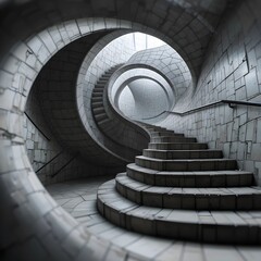 stairs, AI Generated