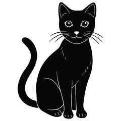 Fototapeta premium cat vector sihouette