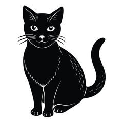 cat vector sihouette
