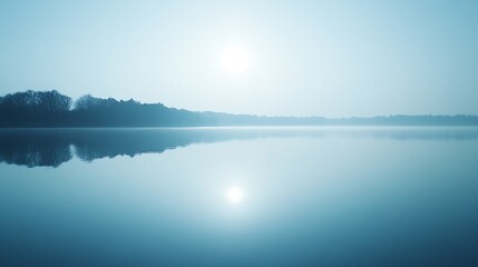 Fototapeta premium The Essence of Serenity: Calm Nature and Peaceful Moments
