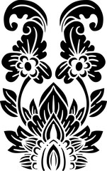 Silhouette Ornament Bali