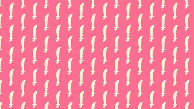 Seamless vector gods protection sword pattern