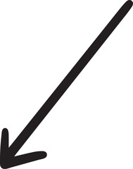 下がり矢印アイコン – down Arrow Icon