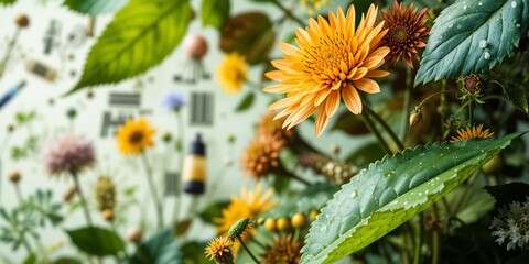 Accurate Botanical Art Design for Educational Use