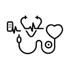 Fototapeta premium Medical and Healthcare Vector Icon Set