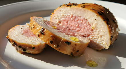 Oven Roasted Stuffed Pork Loin: Gourmet Meat Dish
