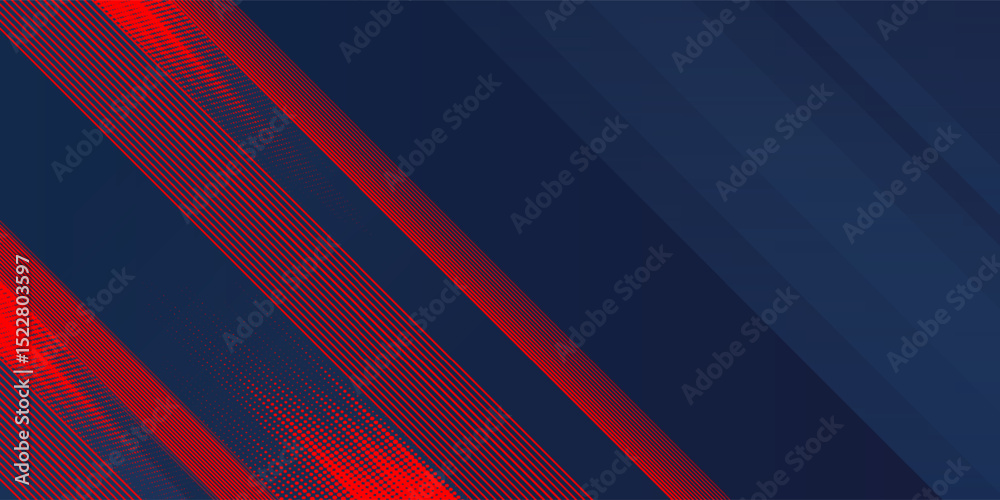 Canvas Prints abstract red blue background. red abstract wavy presentation background. vector illustration