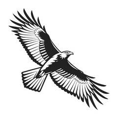bird flying silhouette black and white