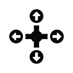 Obraz premium Move icon