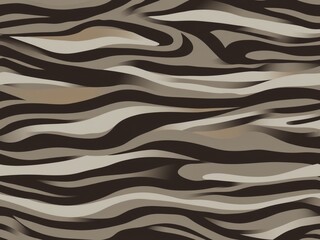 Dynamic Geometric Animal Pattern with Flowing Lines